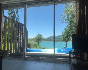 Rez De Plage-Canoe+Paddle-70M² Savines Exterior photo