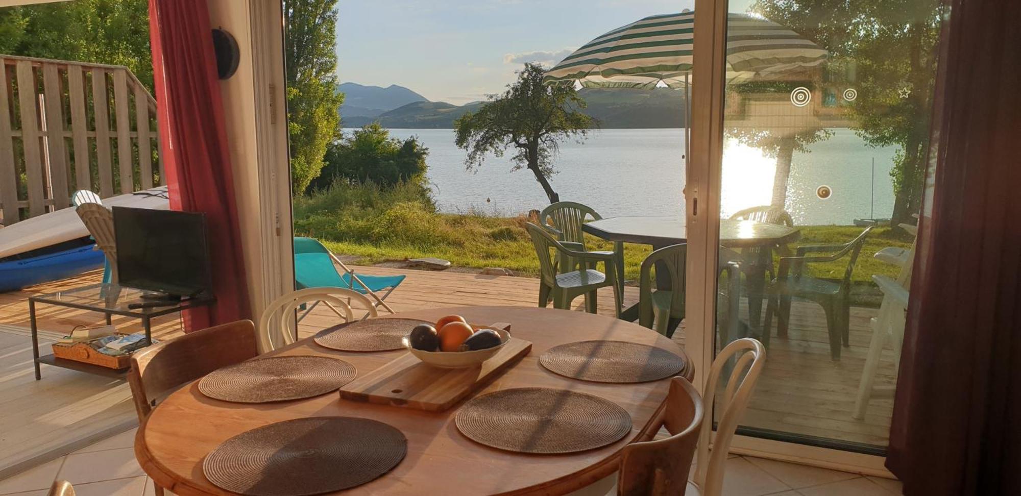 Rez De Plage-Canoe+Paddle-70M² Savines Exterior photo